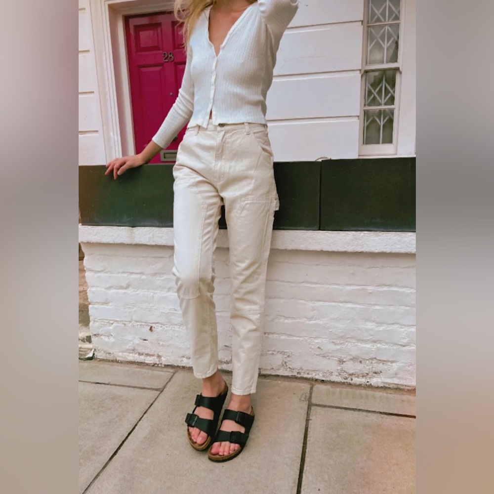 Brandy Melville John galt cream carpenter pants